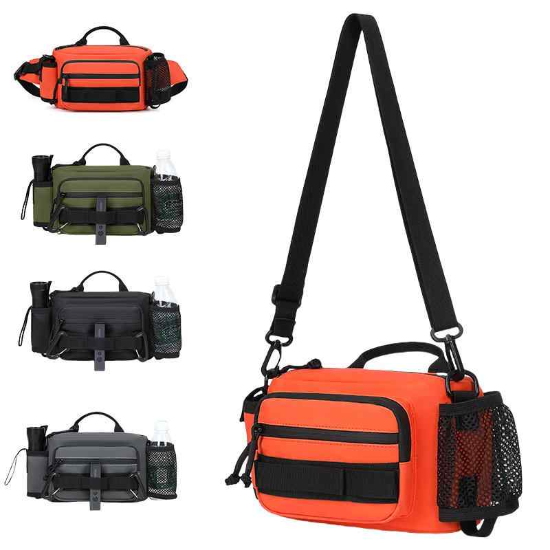 ショルダーバッグ 男女兼用 大容量 防水 多機能 オックスフォード ナイロン 耐摩耗 軽量 無地 アウトド..