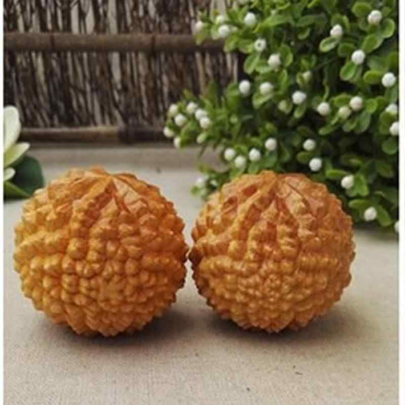 健康球 崖柏木製 無垢材 指先運動 手のひらマッサージ 脳トレ エクササイズ ストレス解消 集中力アップ..