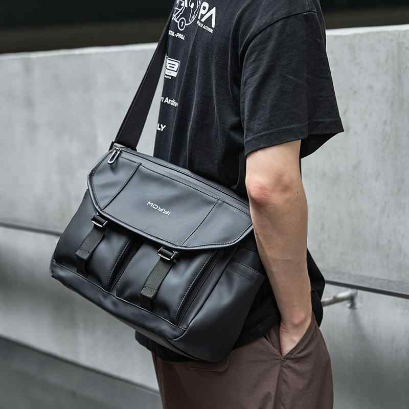 ショルダーバッグ メンズ メッセンジャーバッグ 斜めがけ鞄 男性用 大容量 学生 通学 通勤 デイリーユ..