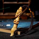 お守り 受験生 学生 ツゲの木 木製 彫刻 昇り龍 筆型 合格祈願 学業成就 登竜門 縁起物 開運 文玩 ミニチュア 工芸品 ストラップ