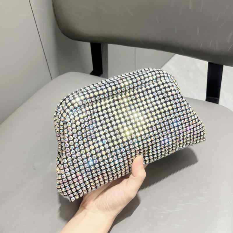 バッグ レディース ラインストーン クラッチバッグ イブニングバッグ ハンドメイド クラウドバッグ パーティー フォーマル 普段使い かわいい 春夏