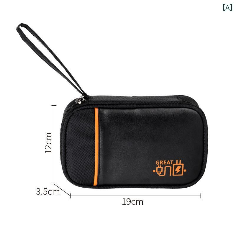 ガジェットポーチ 電子機器収納 ケーブル モバイルバッテリー イヤホン 耐衝撃 クラッチ型 多機能 小物..