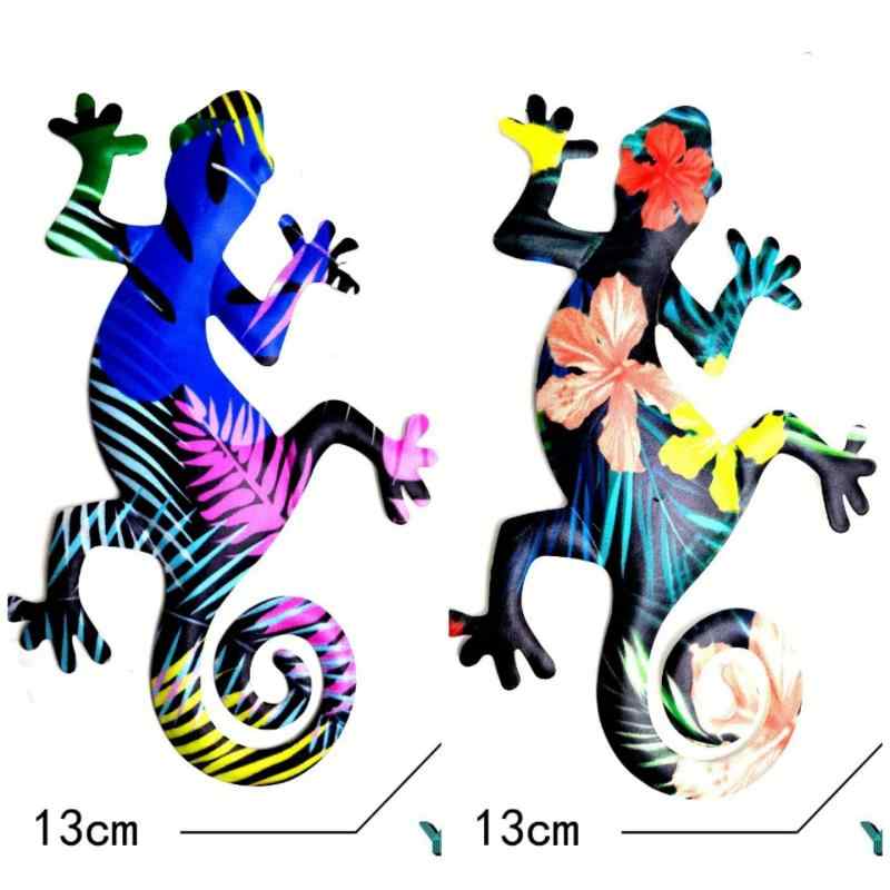 壁飾り アイアン ヤモリ ゲッコー メタル ウォールデコレーション インテリア オブジェ リビング 寝室 ..