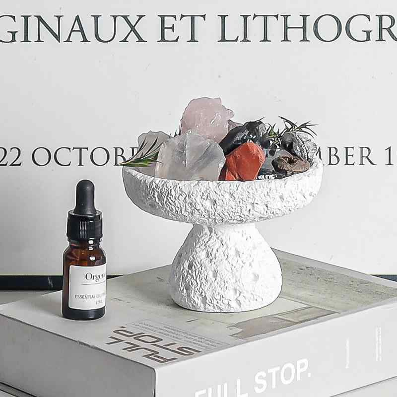 アロマストーン 隕石型 コンクリート製 家庭用 高級感 無炎 アロマディフューザー エッセンシャルオイ..