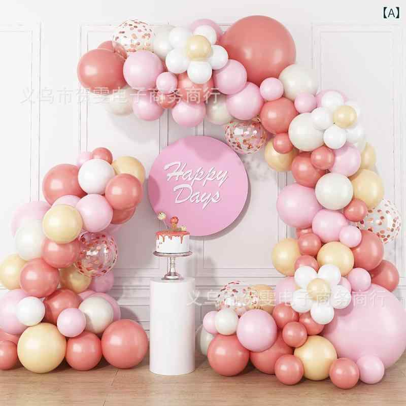 バルーン 風船 デイジー マカロンカラー ラテックス製 誕生日 結婚式 イベント パーティー 飾り付け ガーランド セット