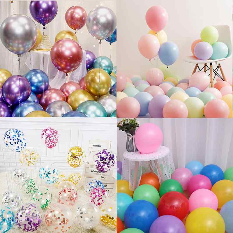 バルーン 厚手 ゴム風船 丸型 ハート型 誕生日 パーティ 結婚式 ウェディング デコレーション 開店祝い 店舗ディスプレイ イベント 会場装飾 マカロンカラー...