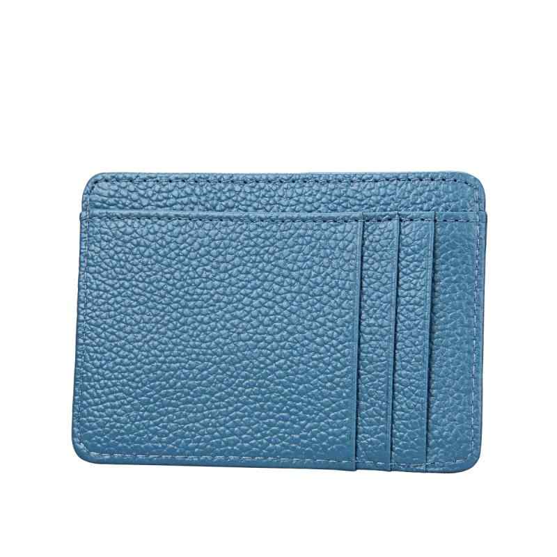 ミニ財布 男女兼用 メンズ レディース マネークリップ 交通系IC クレカ収納 牛革 本革 磁気防止 RFID スキミング防止 薄型 小銭入れ 札入れ