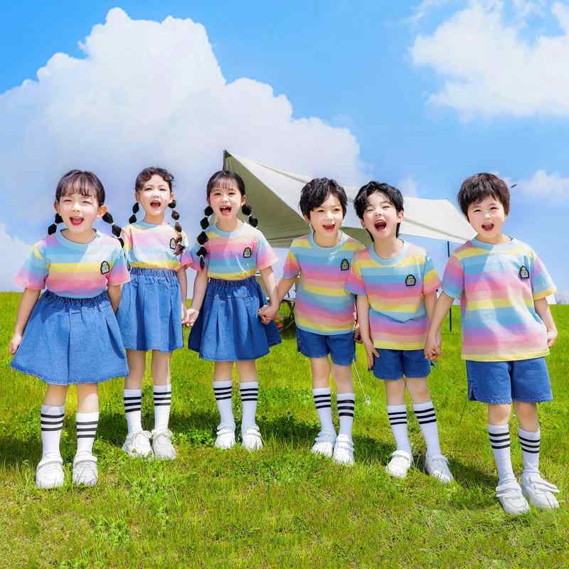 キッズ 体操服 男女兼用 半袖 オーバーオール セットアップ 春夏 幼稚園 小学生 発表会 運動会 チアリ..