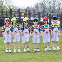 キッズ 男の子 女の子 セットアップ カジュアル 幼稚園 保育園 クラスTシャツ 発表会 衣装 チアリーディング 合唱 卒業式 記念撮影 半袖 パンツ 綿 春夏