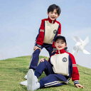 制服 キッズ 男女兼用 幼稚園 小学生 スクールユニフォーム アカデミー風 スポーツウェア 綿素材 セットアップ スリーピース フォーピース 春夏秋
