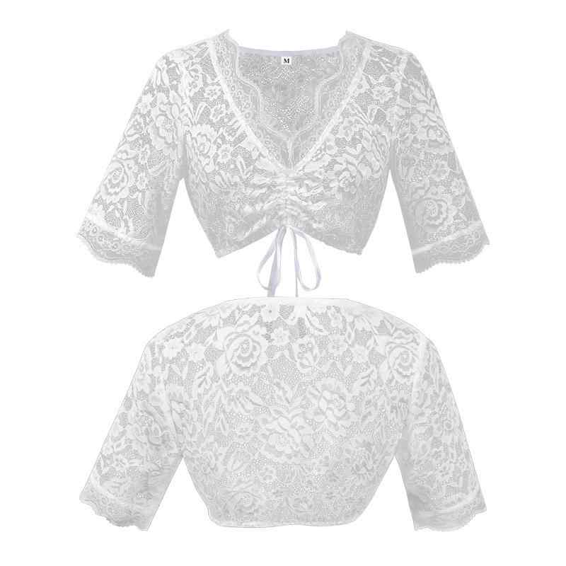 コスチューム レディース オクトーバーフェスト ビール祭り ババリア 伝統衣装 コルセット風 仮装 イベント ハロウィン コスプレ ホワイト ポリエステル