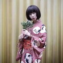 和服 レディース 改良版 浴衣 金魚柄 和風 ポリエステル素材 撮影会 イベント 発表会 ステージ衣装 正装 着物 9点セット