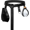 ベルト 5点セット 中世 ケルト 騎士 魔法使い ウィザード PUレザー 合皮 ポーションボトル コルク栓付き ウエストポーチ 腰袋 スカートクリップ ハイキン...