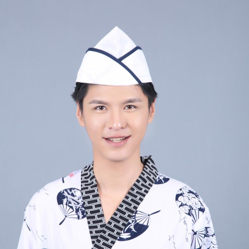 帽子 メンズ レディース 大人 シェフ 調理師 厨房 ホテル レストラン サービス員 寿司職人 船員 メッシュキャップ 刺繍 オールシーズン 白 青 赤 ストライプ 調節可能