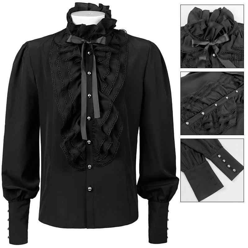 ・生地: ジャカード織り・カラー展開: ブラック、ホワイト・サイズ展開: S、M、L、XL、XXL・テーマ: 欧米ファンタジー・スタイル: エレガント