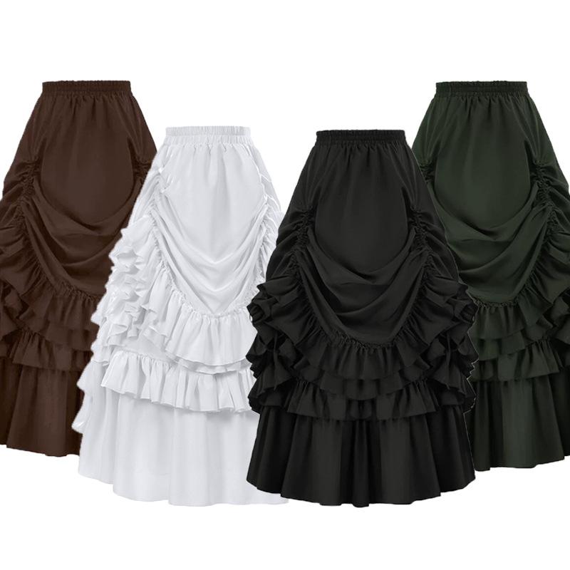 ・スタイル: エレガント・主な素材: ポリエステル80〜90%・生地: ジャカード・性別: ユニセックス・対象年齢: 18〜24歳・テーマ: 欧米ファンタジー・カラー展開: ブラック、グリーン、ブラウン、ホワイト・サイズ展開: S、M、L、...