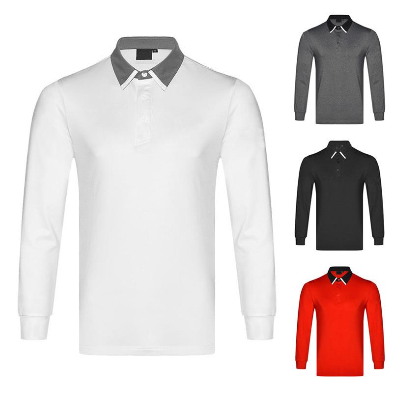 ポロシャツ メンズ ゴルフウェア 春秋 長袖 吸汗速乾 通気性 アウトドア スポーツ カジュアル トップス..