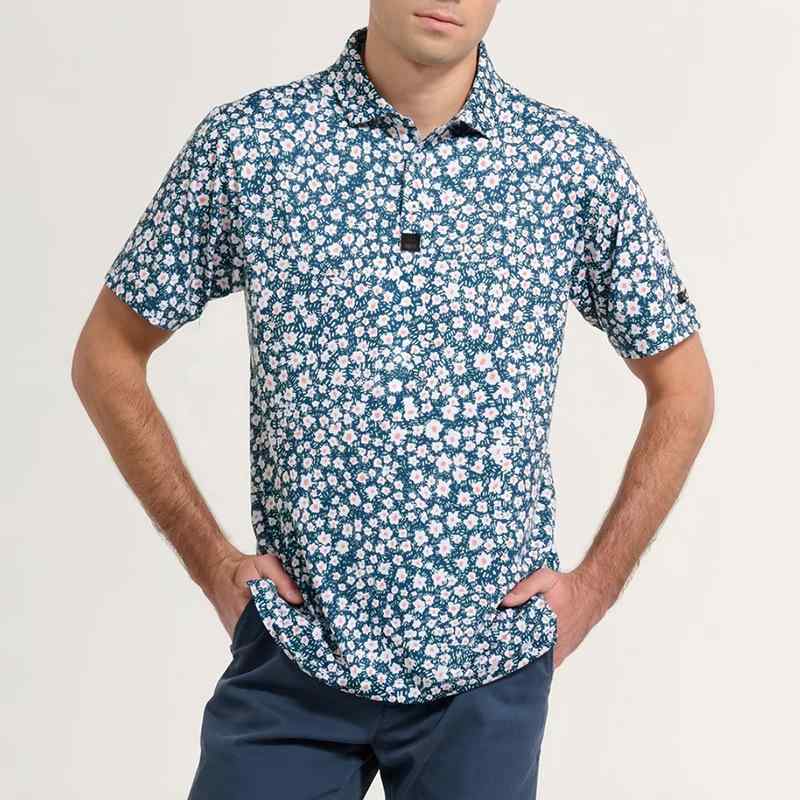 ポロシャツ メンズ 速乾 吸汗速乾 ポリエステル スポーツ ゴルフ ランニング サイクリング フィッシン..