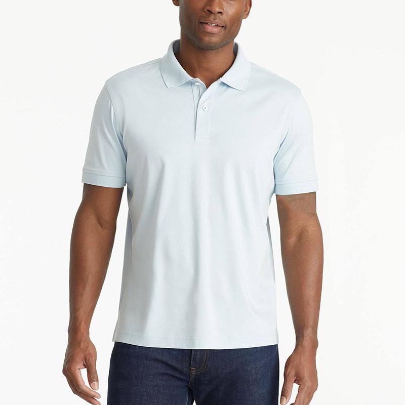 ゴルフ メンズ ポロシャツ 吸汗速乾 通気性 夏 ポリエステル 無地 ソリッドカラー スポーツウェア トレ..