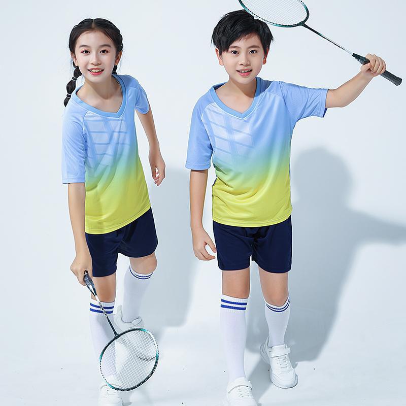 スポーツウェア キッズ ジュニア 男子 女子 バドミントン 卓球 バレーボール テニス 競技 練習 トレー..