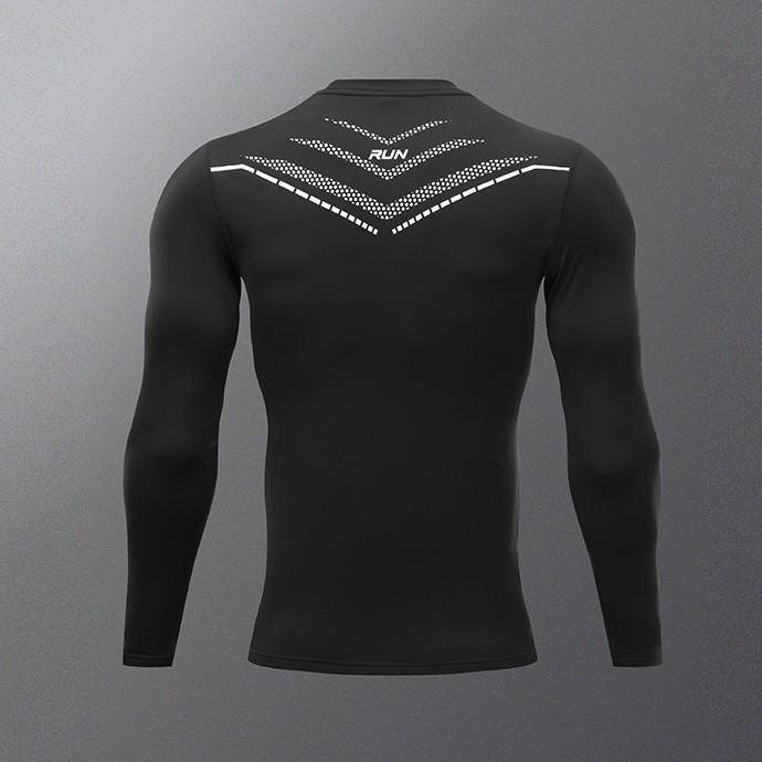 スポーツインナー メンズ 裏起毛 ロングスリーブ コンプレッションウェア 吸湿速乾 保温 冬 トレーニング ランニング フィットネス アウトドア ポリエステル 再生繊維
