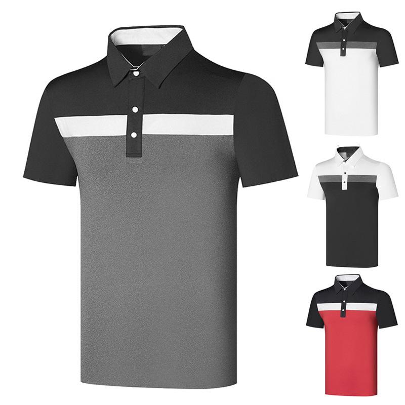 ポロシャツ メンズ 男性用 トップス ゴルフウェア スポーツウェア 半袖 吸湿速乾 通気性 快適 カジュア..