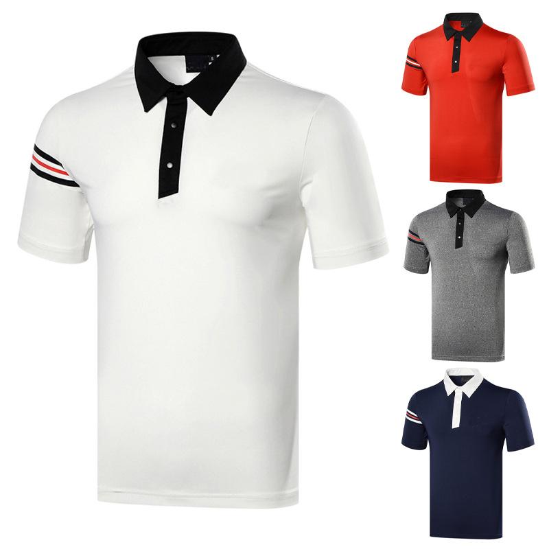 ポロシャツ メンズ 男性用 春夏 ゴルフ アウトドア スポーツ カジュアル 普段使い 半袖 襟付き ポリエ..