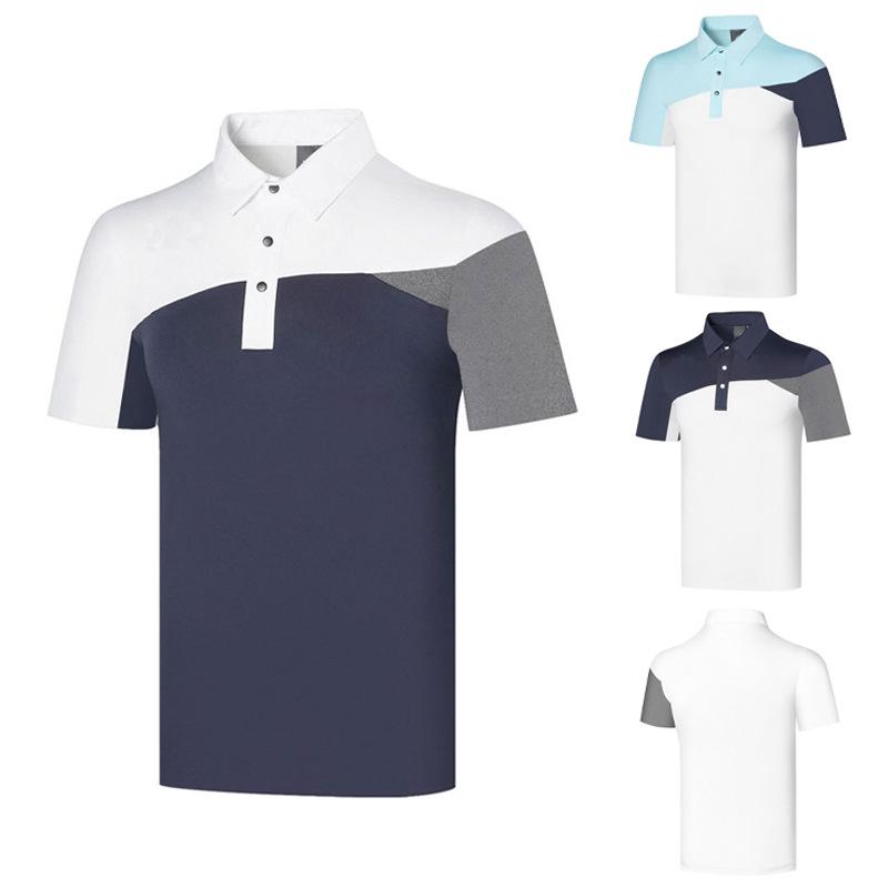 ポロシャツ メンズ 男性用 ゴルフウェア スポーツウェア 半袖 襟付き 速乾 吸湿速乾 通気性 涼しい 春..