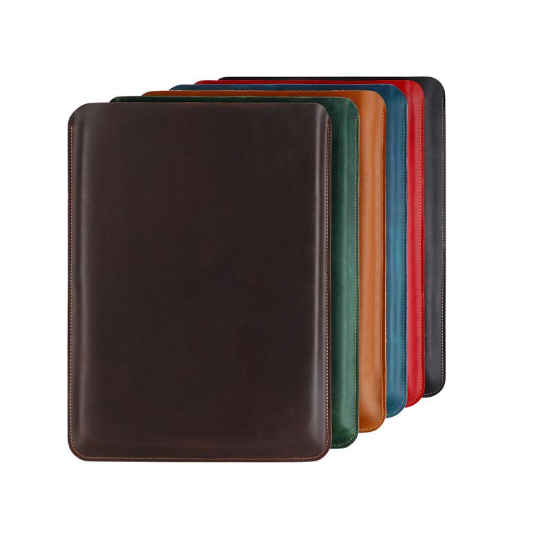 PCケース ユニセックス ノートパソコン アップル MacBook Pro 16インチ インナーケース 本革 クレイジーホースレザー シンプル レトロスタイル