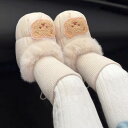 ベビーシューズ 男の子 女の子 男女兼用 冬 新生児 0-1歳 裏ボア 厚手 あったか 綿素材 かわいい ルームソックス 滑り止め ズレ落ち防止 よちよち歩き