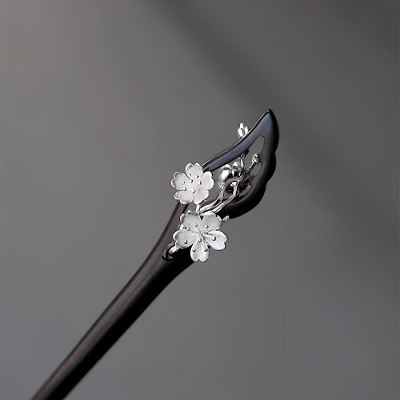 ヘアアクセサリー レディース 模造白檀 木製 かんざし 高級感 レトロ 古典風 和風 新中華風 シンプル モダン 普段使い まとめ髪 髪飾り 和装 着物 浴衣 ...