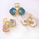 ヘアアクセサリー キッズ 女の子 レディース アセテート 合金 蝶 バタフライ ミニ 小さめ 髪留め バンス サイド 前髪ピン シンプル 上品 エレガント 高級...