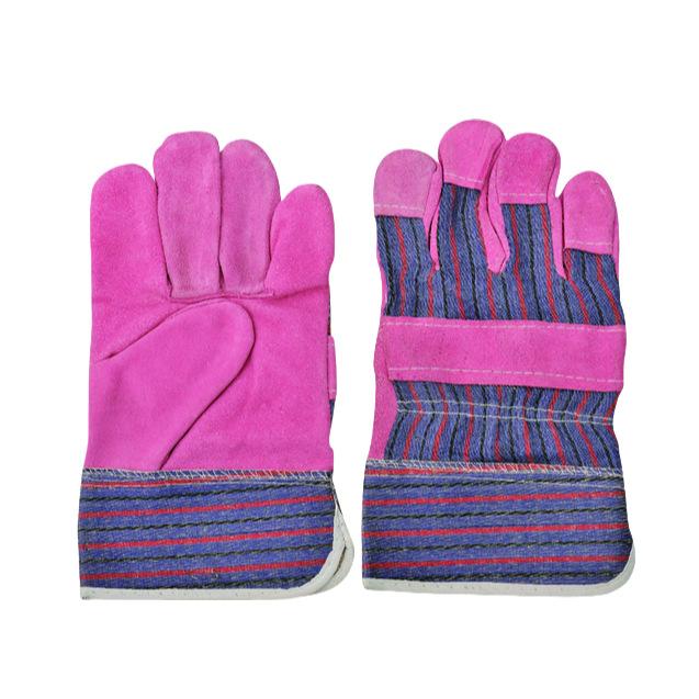 手袋 メンズ 溶接作業用 工事現場 作業用 スエード革製 グローブ 耐熱 断熱 耐摩耗性 防護 火傷防止 厚手 丈夫 耐久性(4)