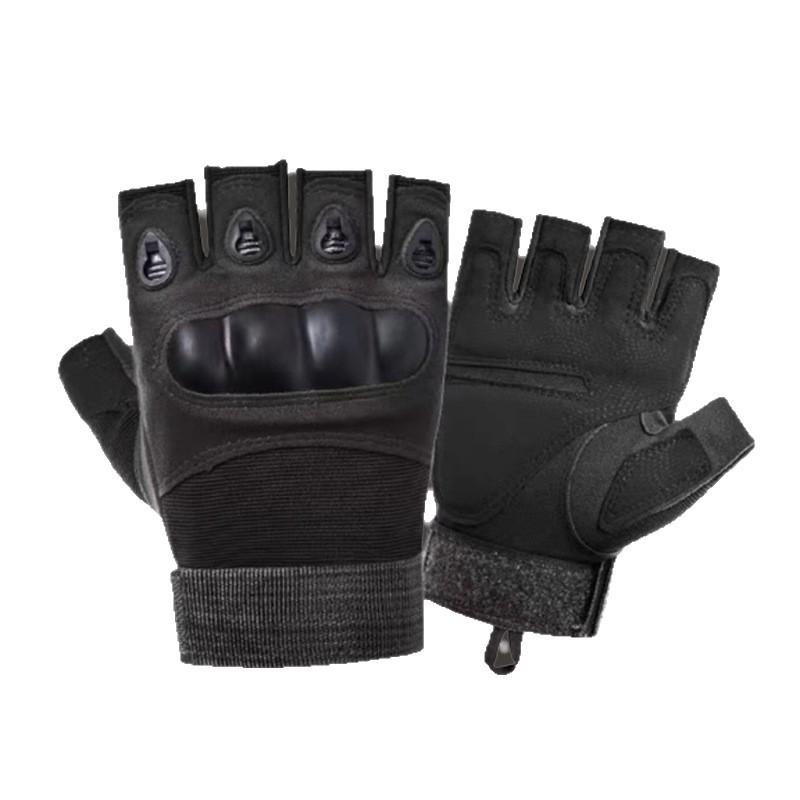 タクティカル グローブ メンズ 男性用 ハーフフィンガー 耐切創 耐衝撃 保護 滑り止め グリップ アウト..