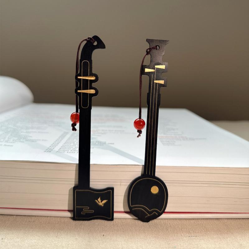 しおり 厳選 木製 工芸品 中国風 古典 レトロ調 タッセル 文具 読書 ブックマーク 贈り物 ギフト プレ..