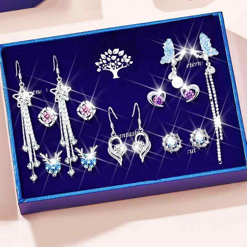 ピアス レディース シルバー925 ライトラグジュアリー 高級感 ロング タッセル ハート 星 デイリーユー..