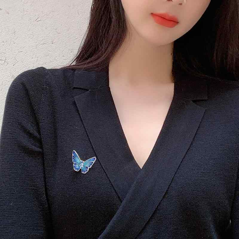 ブローチセット 蝶々モチーフ スティックピン 韓国スタイル 軽やか ラグジュアリー エレガント 上品 華やか 高級感 普段使い フォーマル パーティー プレゼン...