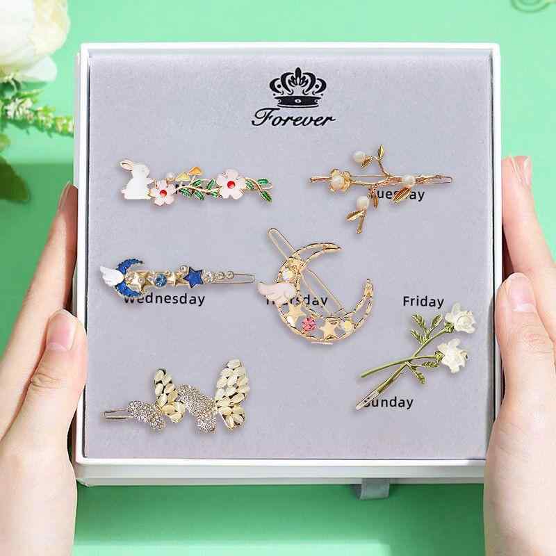 ヘアクリップ レディース リボン 蝶々 サイドバレッタ 高級感 スウィート かわいい 精巧 上品 フェミニ..