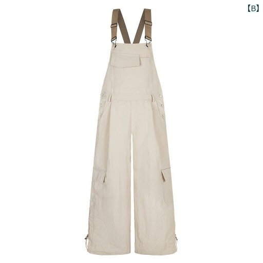 デニム オーバーオール サロペット 男女兼用 アメリカンレトロ ヴィンテージ ワークウェア マルチポケット ルーズストレート ワイドシルエット カップルコーデ