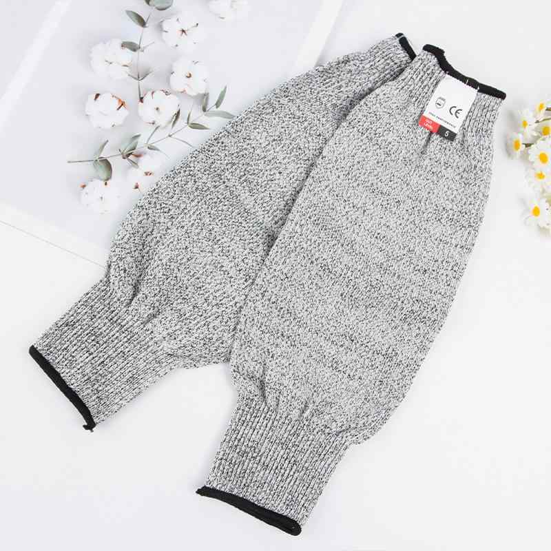 アームカバー 耐切創レベル5 HPPE 高強度ポリエチレン繊維 腕カバー ガーデニング 園芸作業 DIY 作業用..