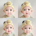 ヘアバンド ベビー 赤ちゃん 男女兼用 かわいい ミツバチ キャラクター 立体モチーフ ナイロン製 柔らかい 新生児用 ヘアアクセサリー ヘッドバンド ピンク系 ベージュ パープル ブルー イエロー ターバン