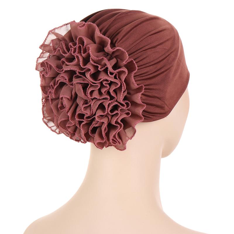 帽子 シフォン素材 立体フラワーモチーフ 多色展開 オールシーズン対応 軽量 やわらか 肌に優しい おし..