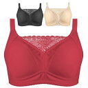 ブラジャー レディース 術後ケア 義乳対応 ポケット付き ノンワイヤー シームレス レース 薄型 フルカップ ホールド感 快適 通気性 吸汗速乾 脇高 サイドサポート ナイロン 綿混