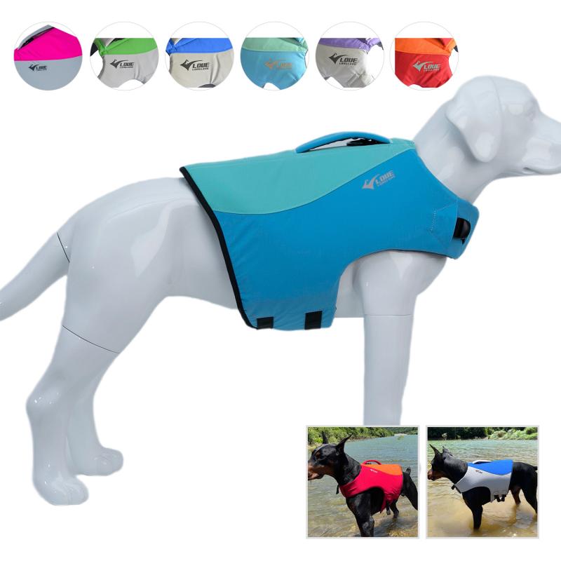 ペット用 犬用 ライフジャケット 高浮力 救命胴衣 スイミングベスト 小型犬 大型犬 溺水防止 水遊び 海..