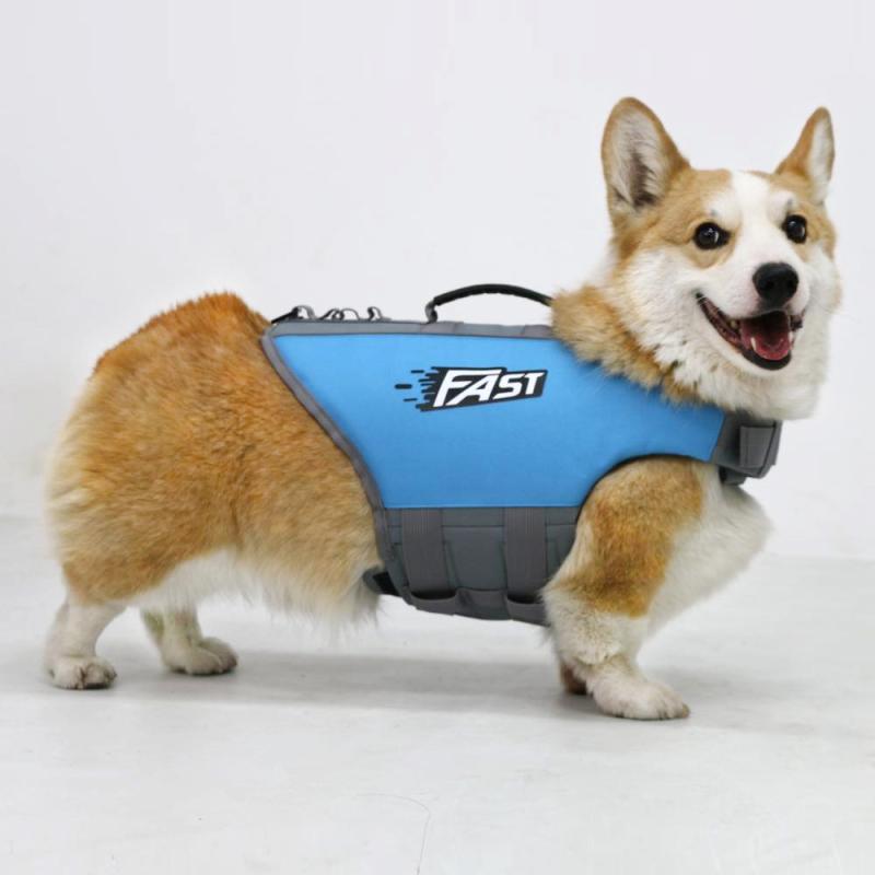 ペット救生衣 犬用 ライフジャケット 水泳 アウトドア トレーニング 水遊び 小型犬 中型犬 大型犬 ポリ..