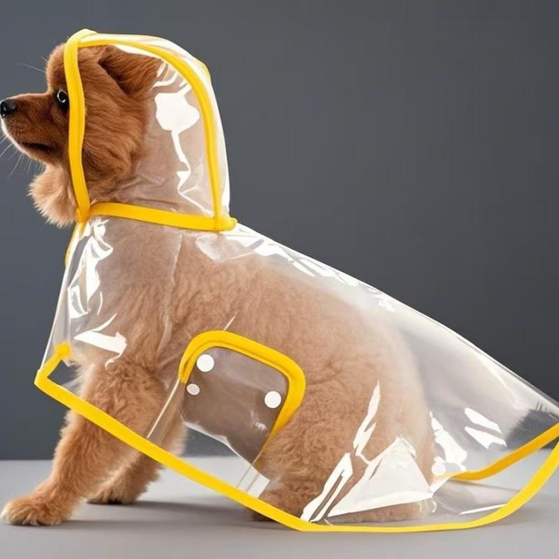 犬用 レインコート 大型犬 ゴールデンレトリバー ラブラドール ボーダーコリー 透明 クリア お散歩 雨..