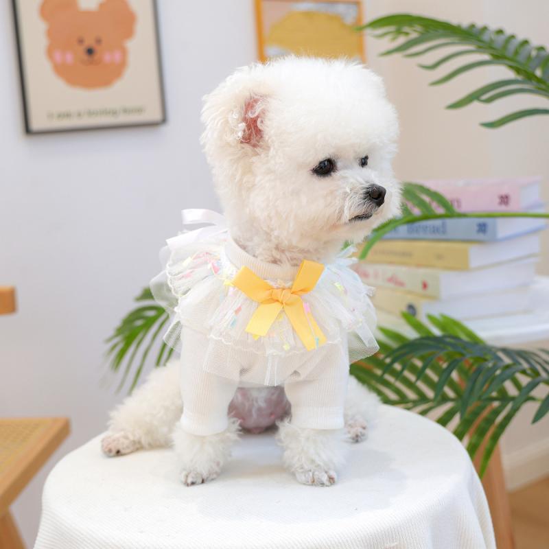 ペット用品 犬 猫 兼用 スタイ よだれかけ バンダナ 首輪飾り 小型犬 子犬用 かわいい レインボーカラー ポリエステル製 軽量 フリーサイズ オールシーズン