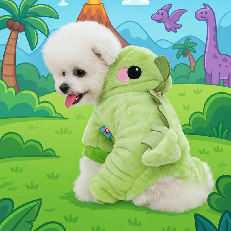 ペットウェア 小型犬 子犬 猫 秋冬 暖かい 防寒 保温 ポリエステル つなぎ オールインワン ユニセックス なりきりウェア 快適 お散歩