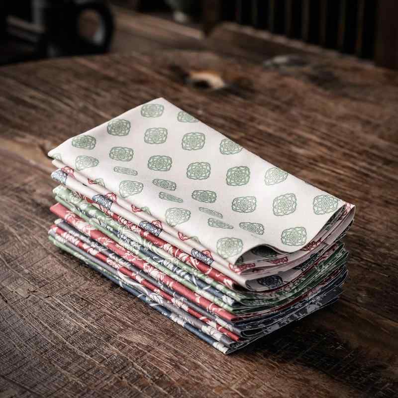 茶巾 コットンリネン 吸水性 両面 ミニ 茶道 抹茶 ティータイム 茶器 お手入れ 茶席 ティーマット 和風..