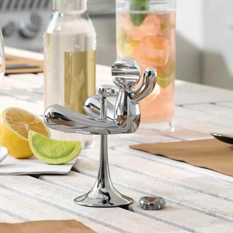 ・カテゴリ: ビール栓抜き・カラー: クロム